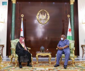 رئيس #جيبوتي يستقبل سمو #وزير_الخارجية، ويستعرضان العلاقات الثنائية وسبل تعزيزها في المجالات كافة.