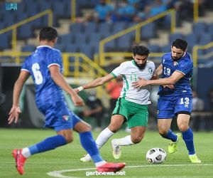 المنتخب السعودي الأول يتغلب وديًا على منتخب الكويت