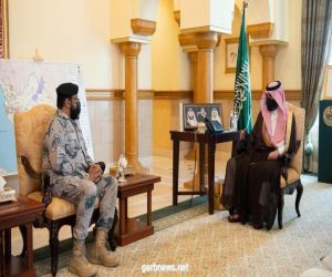 نائب أمير مكة المكرمة يستقبل قائد قطاع حرس الحدود بالمنطقة