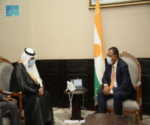 الرئيس النيجري يلتقي بسفير المملكة لدى النيجر