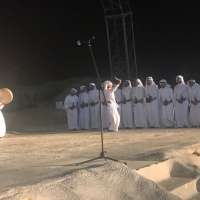فرقة نجران تقدم عرض مميز بمسابقة سوق عكاظ للفنون الشعبيه