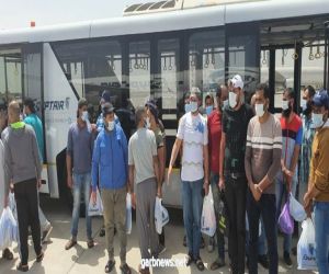 مطار القاهرة يستقبل 95 صيادا مصريا بعد الإفراج عنهم في إرتريا