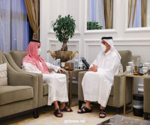 سمو #وزير_الخارجية يعقد جلسة مباحثات ثنائية مع نائب رئيس مجلس الوزراء وزير خارجية دولة #قطر،