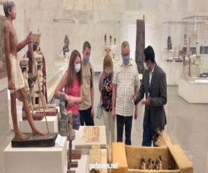 مصر.. سفراء أجانب ووفد أمريكي يزورون متحف الحضارة بالفسطاط