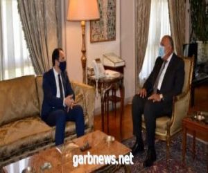 وزير الخارجية المصري يستقبل نظيره القبرصى لبحث القضايا الإقليمية وعلاقات البلدين