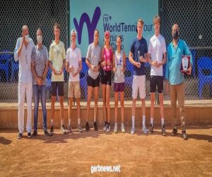 المصرية جيرمين شريف بطلة لمسابقة التنس الدولية للناشئين والناشئات