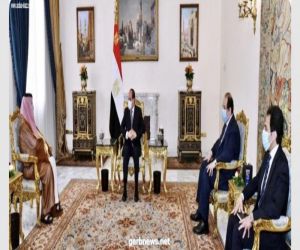 الرئيس السيسي يستقبل تركي آل الشيخ