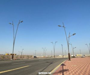 بلدية القطيف تنتهي من أعمال مشروع الطريق الحلقي بشمال ‫تاروت