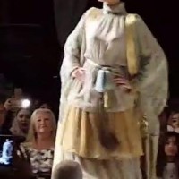 عرض مميز وكبير لمصممة الأزياء السعودية أميمة عزوز"عضو ديوانيات سيدات الأعمال " في مدينة طنجة