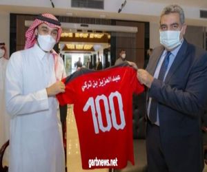 رسالة شكر من سمو الأمير عبد العزيز بن تركي الفيصل إلى رئيس اتحاد كرة القدم المصري
