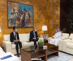 السفير المصري في الرياض يلتقي رئيس الهيئة العامة للطيران المدني السعودية