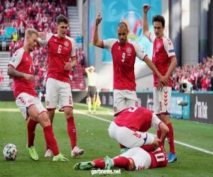 بقرار من "يويفا" بعد السقوط المخيف لإريكسن.. إيقاف مباراة الدنمارك وفنلندا
