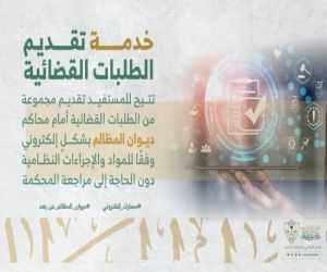 ديوان المظالم يطلق خدمة تقديم الطلبات القضائية عبر منصة معين الرقمية