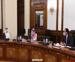 رئيس الوزراء المصري يلتقى وزير التجارة والصناعة السعودي والوفد المرافق له