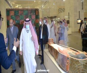 وزراء الإعلام العرب في متحف الحضارة بدعوه من رئيس الأعلى للإعلام