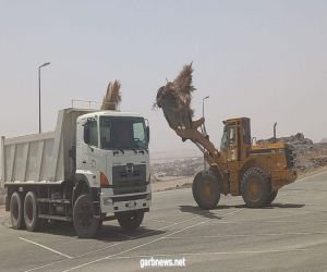 بلدية بيشة ترفع ٢٧ ألف طن  مخلّفات  في أسبوع