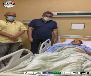 جراحة للاعب منتخب الشباب المصري بعد إصابته أمس خلال مباراة النيجر