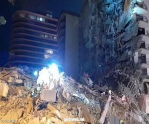 انهيار مبنى في ميامي الأمريكية ومخاوف من العثور على ضحايا تحت الأنقاض