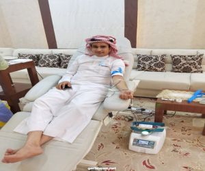 جمعية شريان تنفذ حملة للتبرع بالدم بكهرباء جازان.