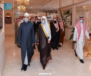 وزير الشئون الإسلامية السعودي: إنجازات الرئيس السيسي صارت محل تقدير العالم كله