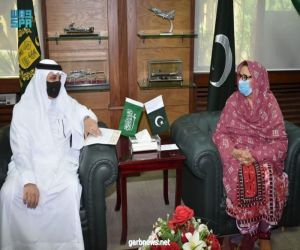 وزيرة الإنتاج الدفاعي الباكستانية تستقبل سفير المملكة لدى باكستان