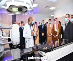افتتاح المركز السعودي للعلاج بالأشعة في مستشفى الملك المؤسس عبدالله الجامعي