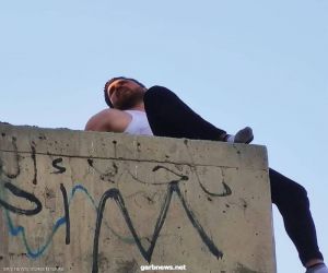 إنقاذ عراقي حاول الانتحار من فوق جسر