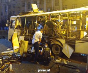 مقتل امرأة وإصابة 17 آخرين بانفجار حافلة في روسيا