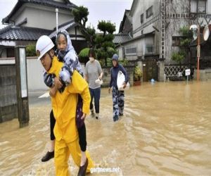 قتيلة ومفقودان باليابان مع هطول أمطار غزيرة