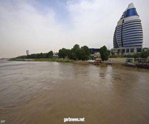 انخفاض منسوب نهر النيل في الخرطوم