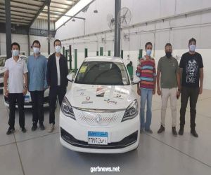 بدء تجربة السيارة الكهربائية "E70" بالتعاون مع "أوبر" في مصر