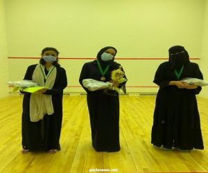اللاعبة ندى أبو النجا تحقّق لقب بطولة المملكة المفتوحة للإسكواش