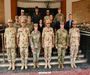 قائد الحرس الوطني لولاية تكساس الأمريكية تلتقى بعدد من كبار قادة #القوات_المسلحة في مصر