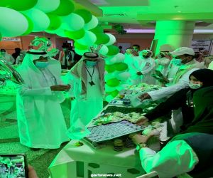 مستشفى شرق جدة يحتفل باليوم الوطني السعودي ٩١