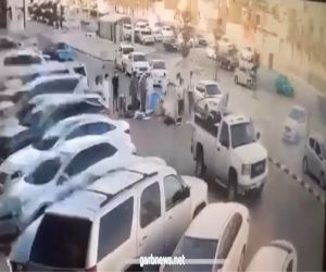 شجاعة مواطن تنقذ موقف سيارات من كارثة حريق في الرياض