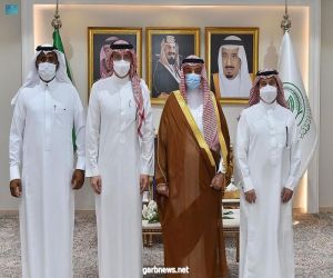 سمو أمير منطقة نجران يستقبل رئيس الاتحاد السعودي للسباحة