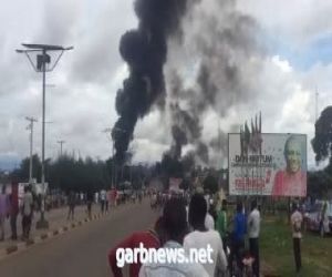 مصرع العشرات بعد انفجار ناقلة وقود في سيراليون