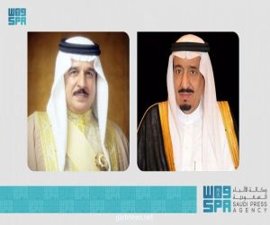 القيادة البحرينية تهنئ خادم الحرمين الشريفين بالذكرى السابعة لتوليه مقاليد الحكم