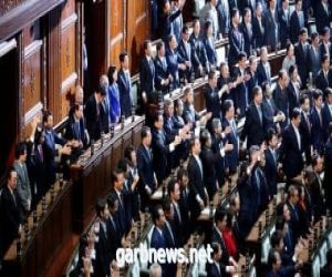 اليابان تبحث قبول إلقاء خطاب افتراضى للرئيس الأوكرانى داخل برلمانها