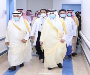 أمير الشرقية يزور المرضى المنومين في مستشفى الملك فهد الجامعي