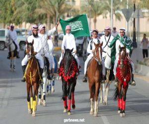 عرعر تشهد مسيرة الخيول العربية ضمن فعاليات "العيد الشمالي" بالحدود الشمالية
