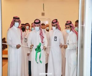 مدير صحة بيشة يفتتح وحدة الحروق بمستشفى الملك عبدالله