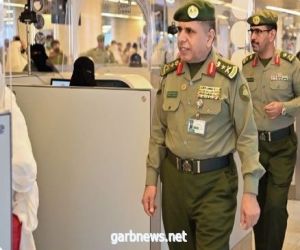 ‏مدير عام الجوازات يتفقد صالة الحج بمطار الأمير محمد بن عبدالعزيز الدولي