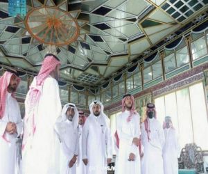 سمو الأمير سعود بن نهار يتفقد القصور التراثيَّة التاريخيَّة بالطائف