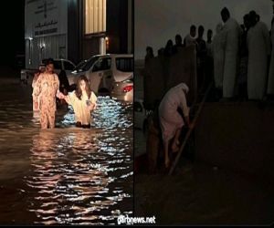 السيول تغرق الإمارات وتوجيه هام من الشيخ محمد بن راشد