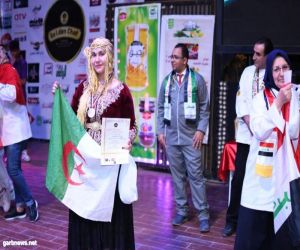 الشيف ديلمي سمية تفوز بالميدالية الذهبية في مهرجان جولدن شيف بشرم الشيخ
