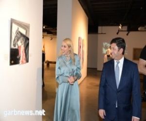 افتتاح معرض "ابتهالات" بالرياض للفنانة روان العليان