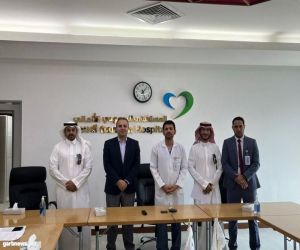 شراكة مجتمعية بين جمعية رعاية المعاقين بطريف والمستشفى السعودي الألماني