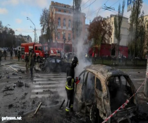 #عاجل :  انفجارات ضخمة تدوي في العاصمة الأوكرانية كييف
