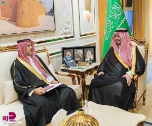 سمو نائب أمير الحدود الشمالية يستقبل مدير شركة الاتصالات السعودية بالمنطقة